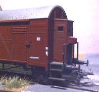 Bremserhaus eines Gmhs 30 (Modell Klein Modellbahn)