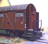 Bremserhaus eines Glmhs 50 (Modell Klein Modellbahn)