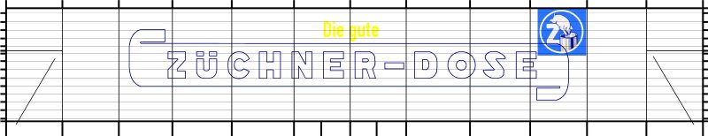 Zeichnung mit Bretterfugen, Rohzustand wie exportiert