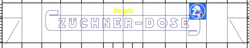 Zeichnung ohne Bretterfugen, Rohzustand wie exportiert